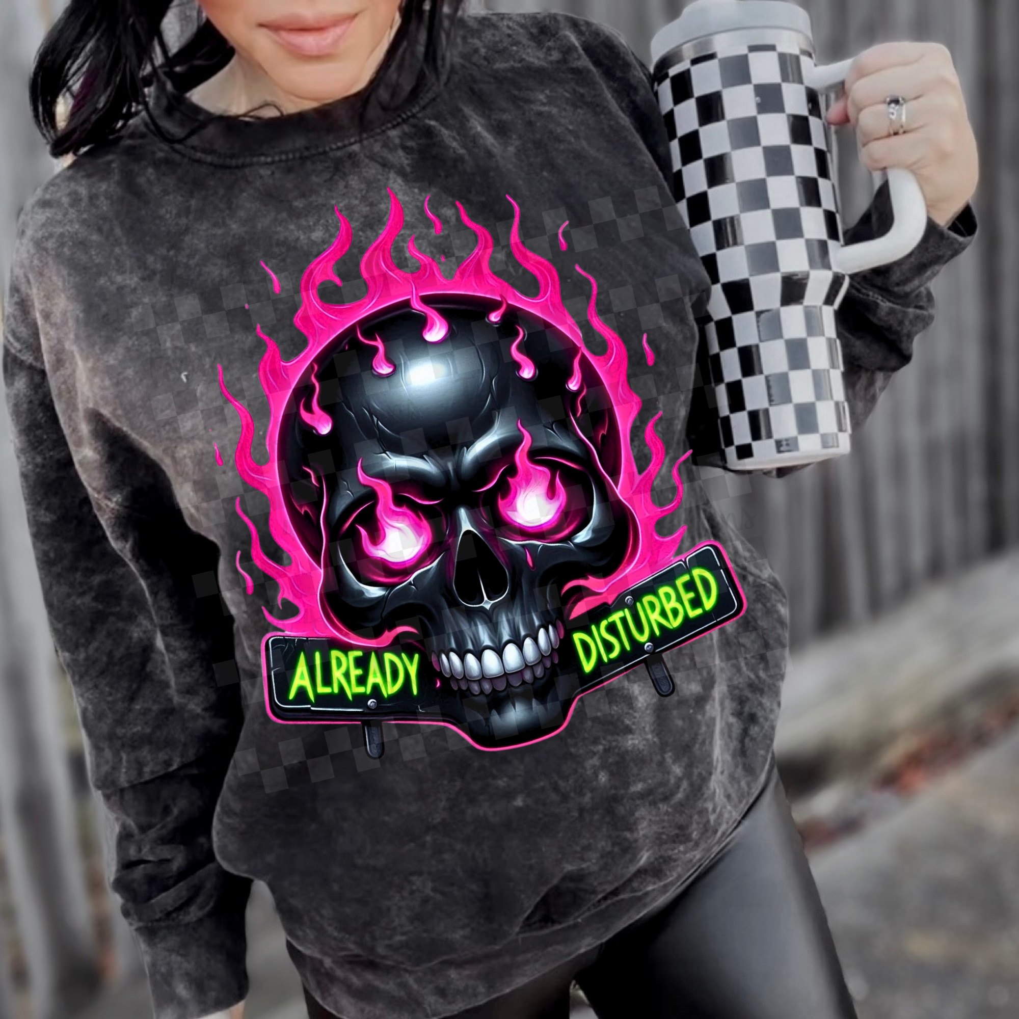 Already Disturbed already disturbed - DIGITAL PNG – Texan 4K Designs