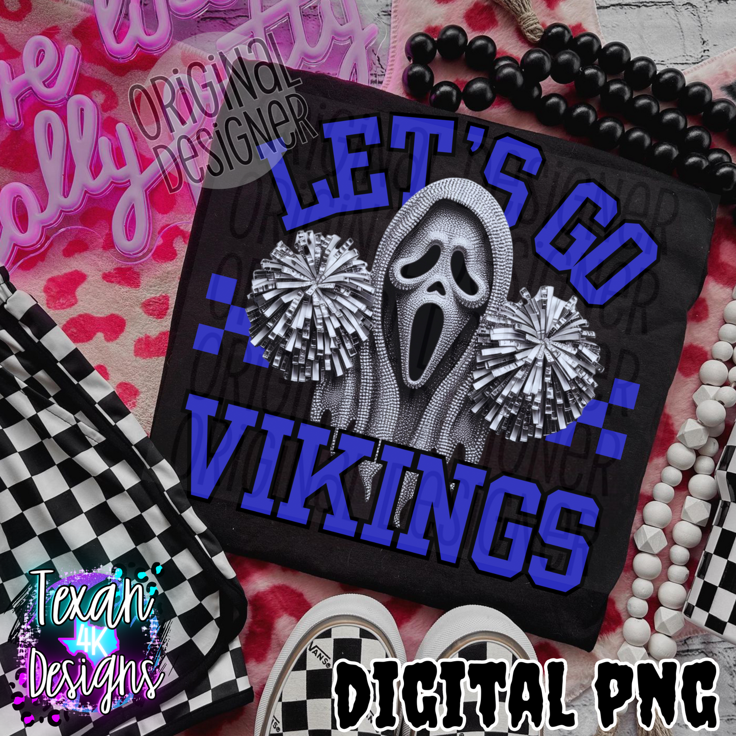 lets go vikings  - DIGITAL PNG