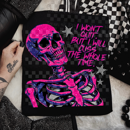 i won't quit -  DIGITAL PNG