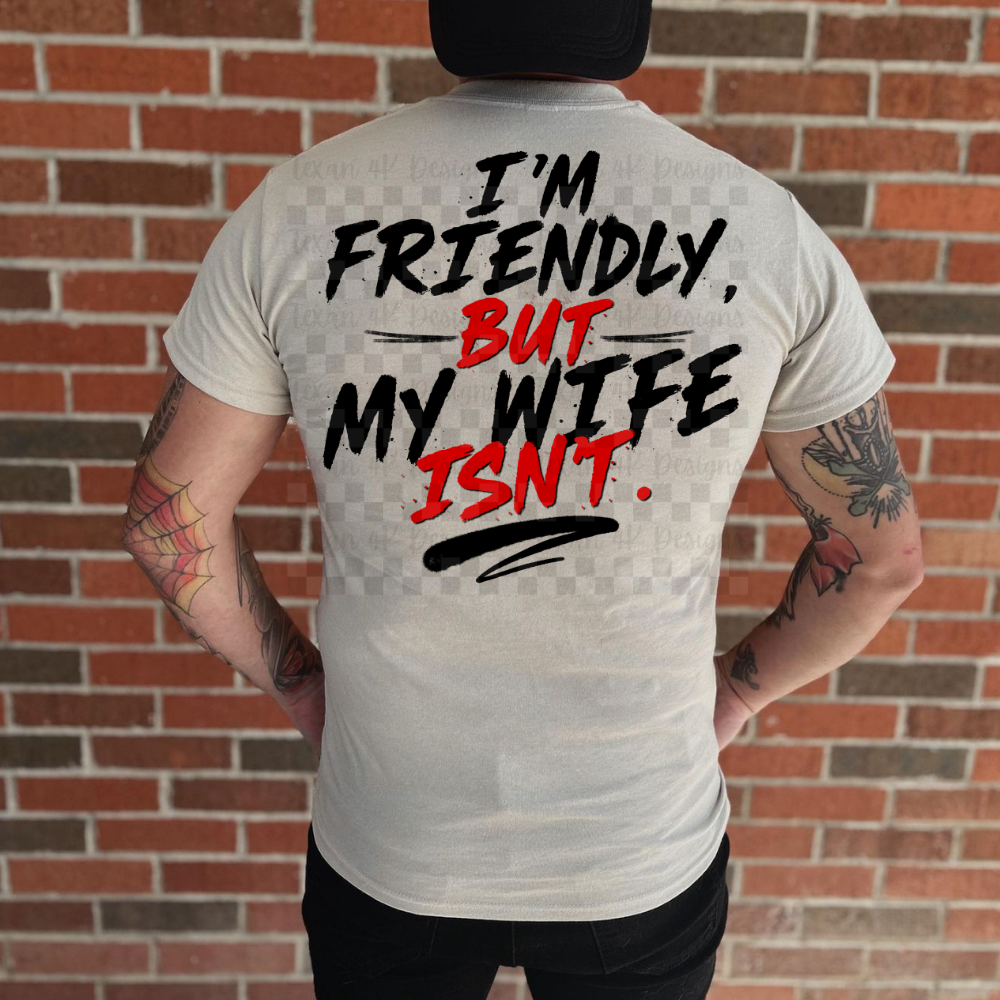 i'm friendly -  2 DIGITAL PNG