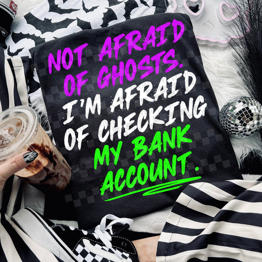 not afraid of ghosts -  DIGITAL PNG