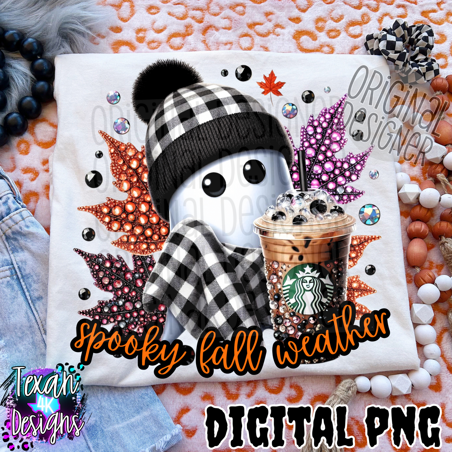 spooky fall weather - DIGITAL PNG