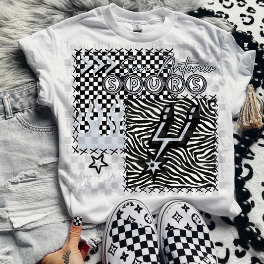 checkered chaos SA S- digital png