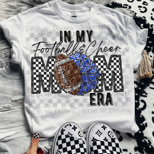 in my football & cheer mom era (blue) - DIGITAL PNG