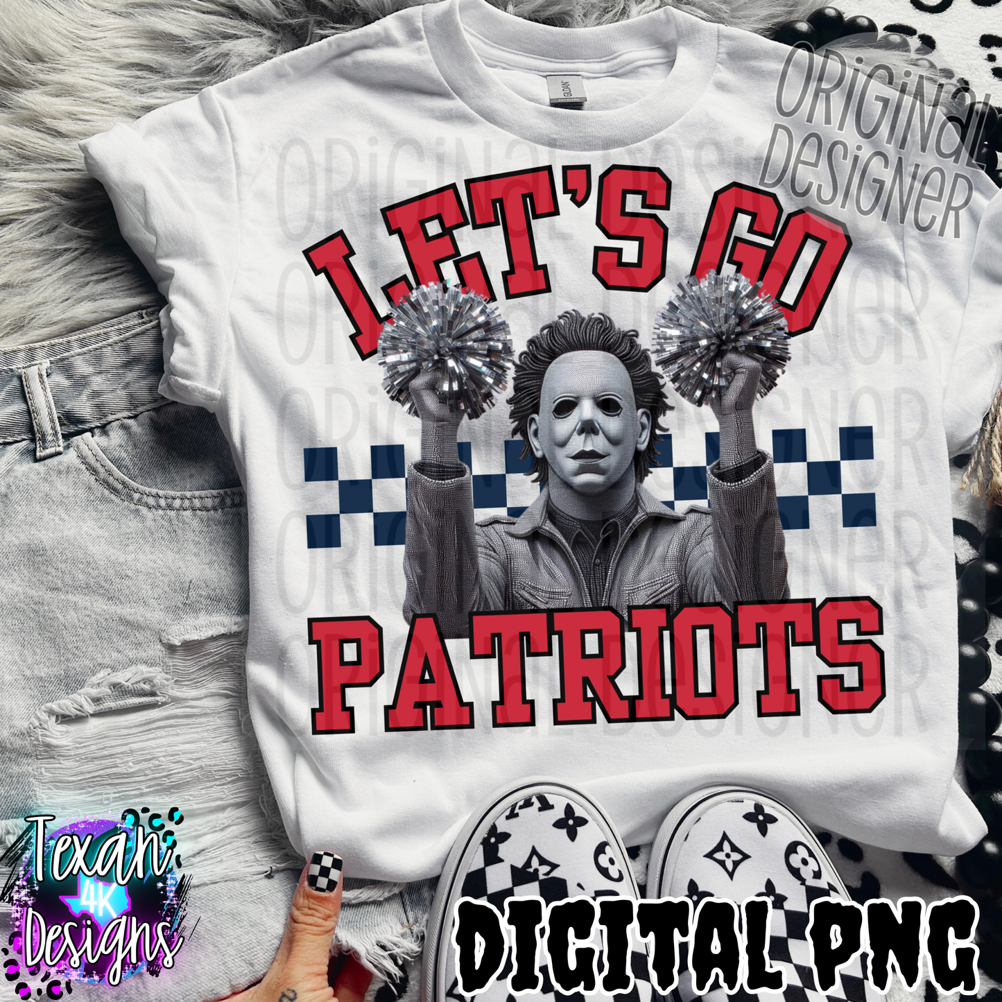 lets go patriots - DIGITAL PNG