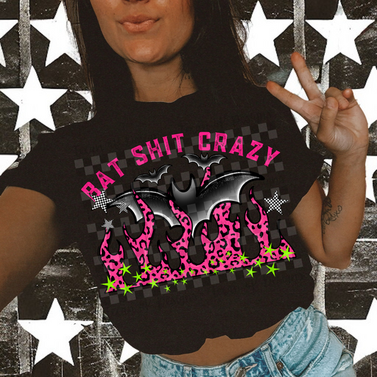 bat shit crazy -  DIGITAL PNG