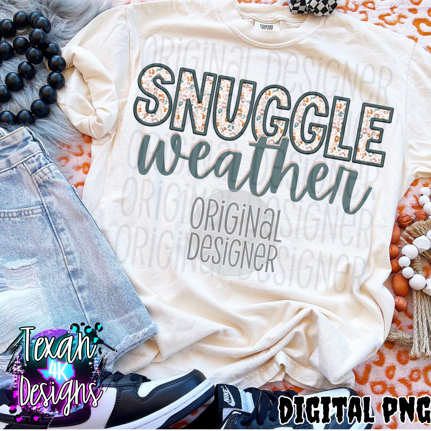 snuggle weather - DIGITAL PNG