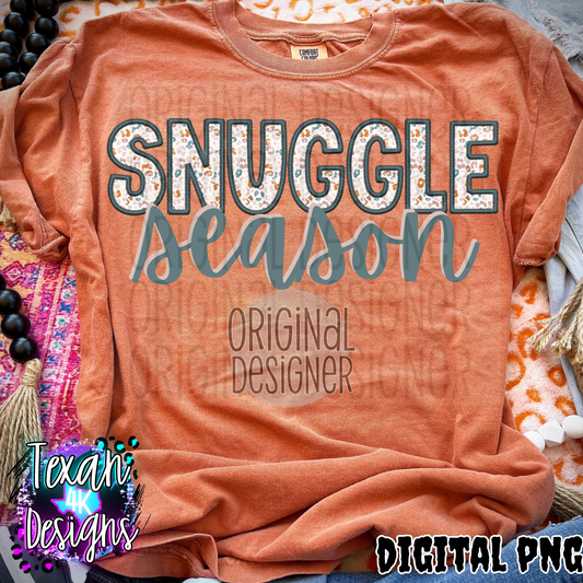 snuggle season - DIGITAL PNG