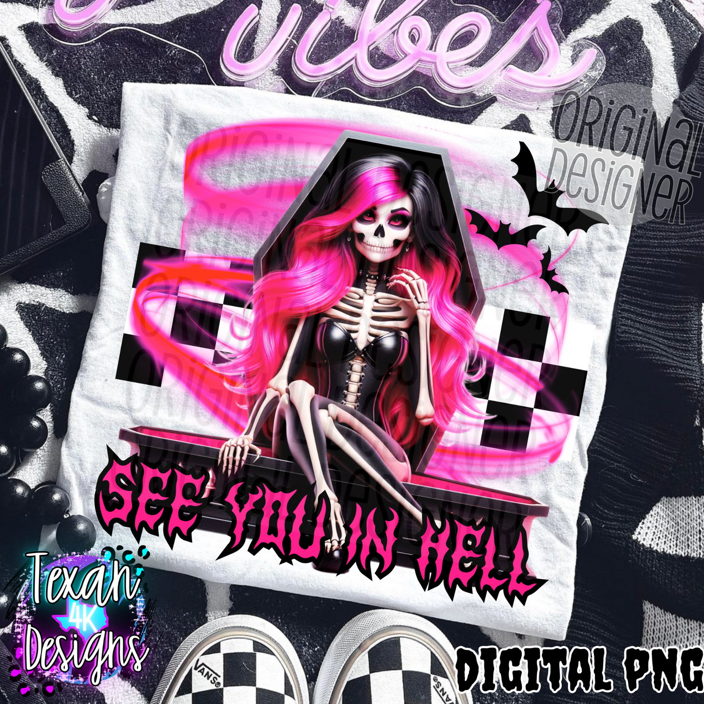 see you in hell black - DIGITAL PNG