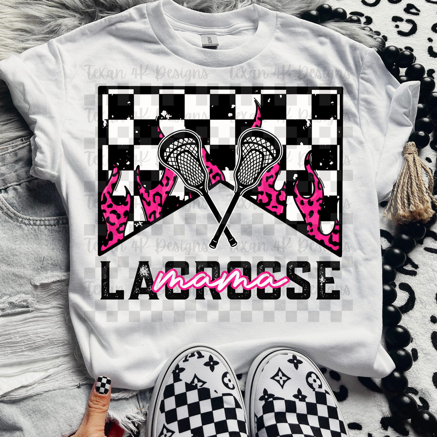 lacrosse mama -  DIGITAL PNG