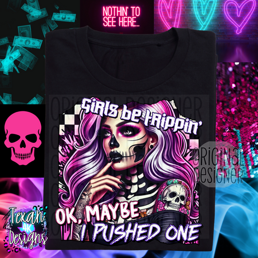 girls be trippin - DIGITAL PNG