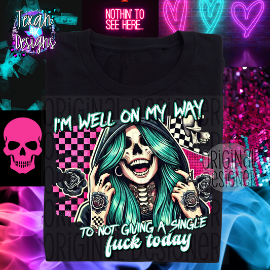 i'm well on my way - DIGITAL PNG