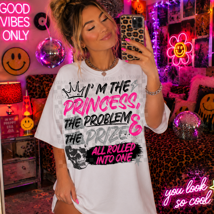 i'm the princess -  2 DIGITAL PNG
