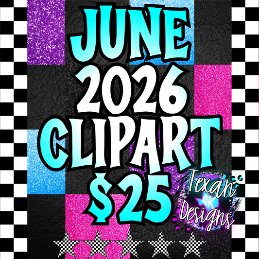 JUNE 2026 CLIPART DRIVE