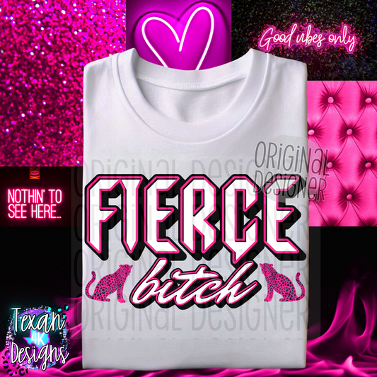 fierce B - DIGITAL PNG