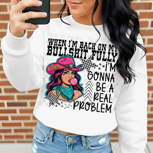 when i'm back on my -  DIGITAL PNG