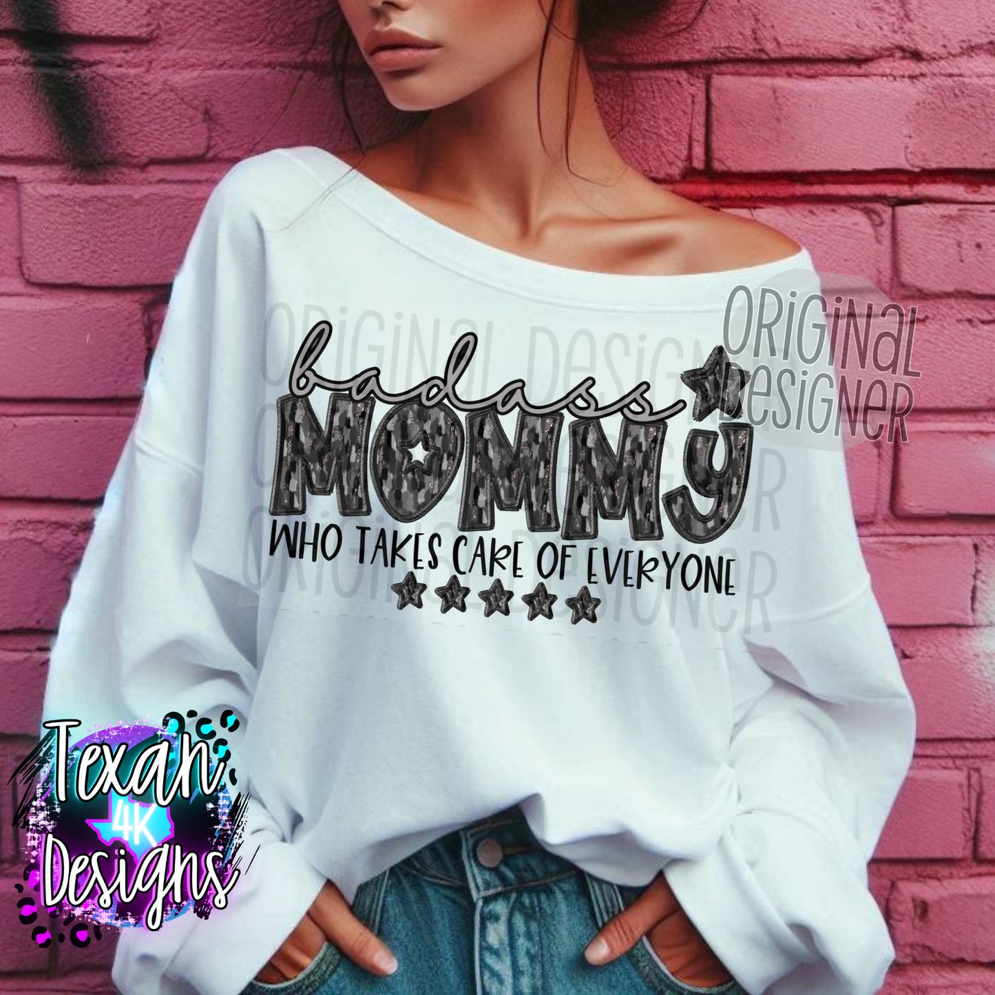 badass mommy - DIGITAL PNG