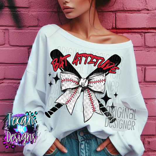 bat attitude (baseball) - 2 DIGITAL PNG