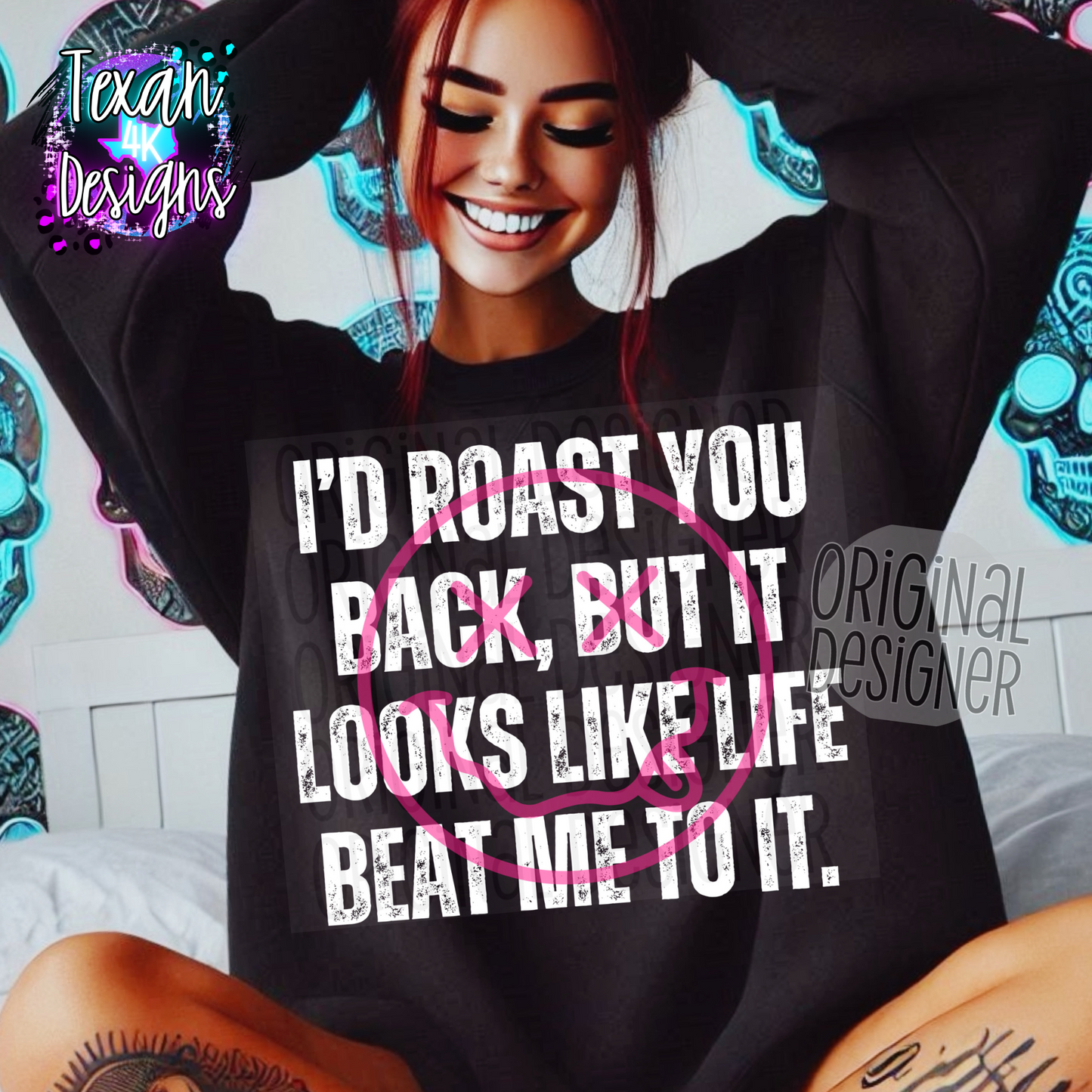 i'd roast you - 2 DIGITAL PNG