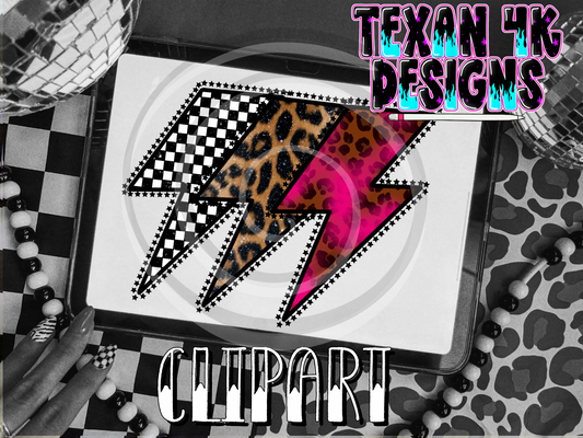 stars bolts - 8 clipart