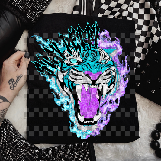 stay petty (tiger) -  DIGITAL PNG