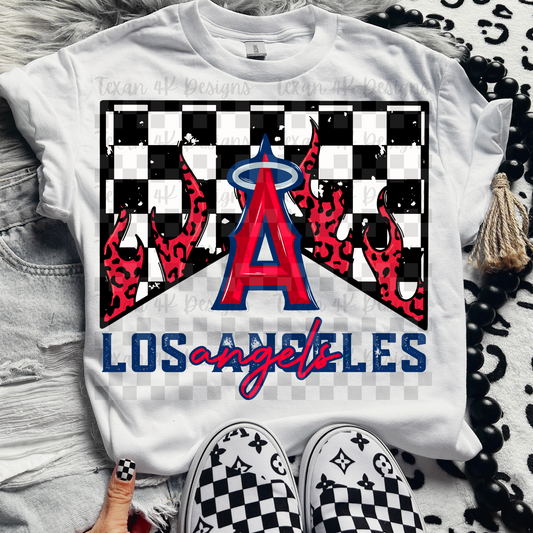 M leopard flames angels -  DIGITAL PNG