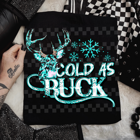 cold as buck -  DIGITAL PNG