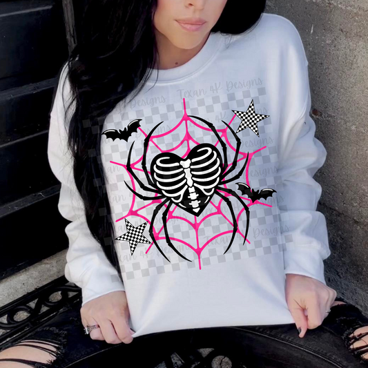 ribcage spider -  DIGITAL PNG