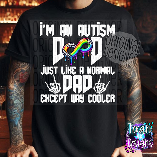 i'm an autism dad - 2 DIGITAL PNG