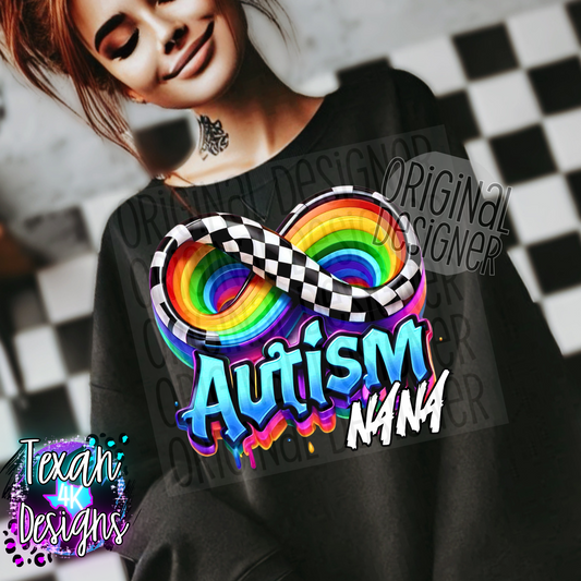 autism nana - DIGITAL PNG