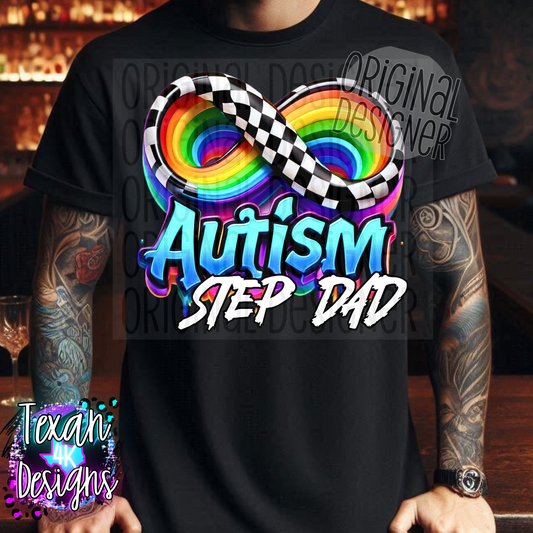 autism step dad - DIGITAL PNG