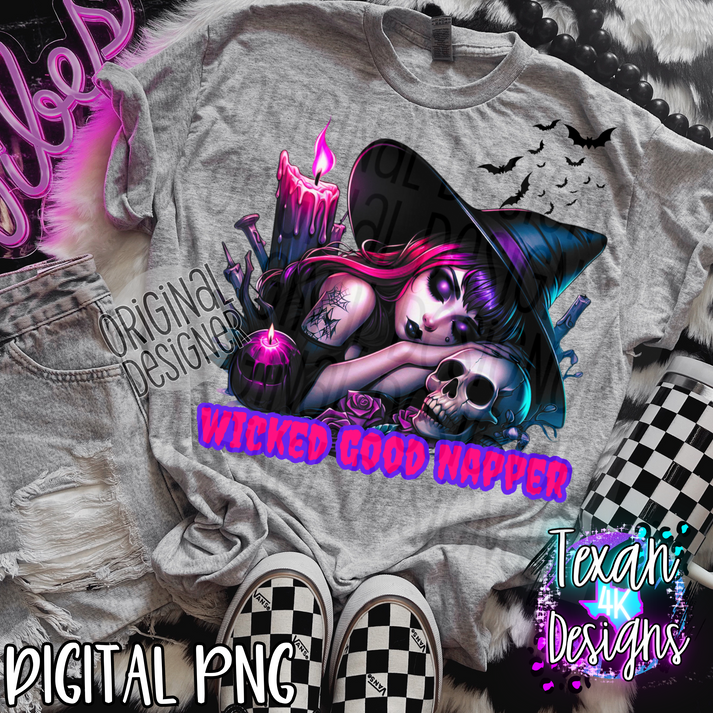 wicked good napper - DIGITAL PNG – Texan 4K Designs