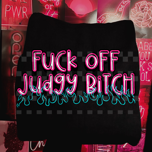 f off judgy b -  DIGITAL PNG
