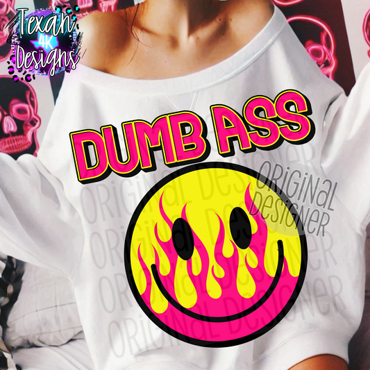 dumb a** - DIGITAL PNG