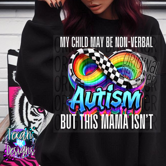 my child may be non-verbal - 2 DIGITAL PNG