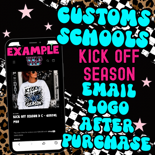 CUSTOM KICK OFF SEASON -  DIGITAL PNG