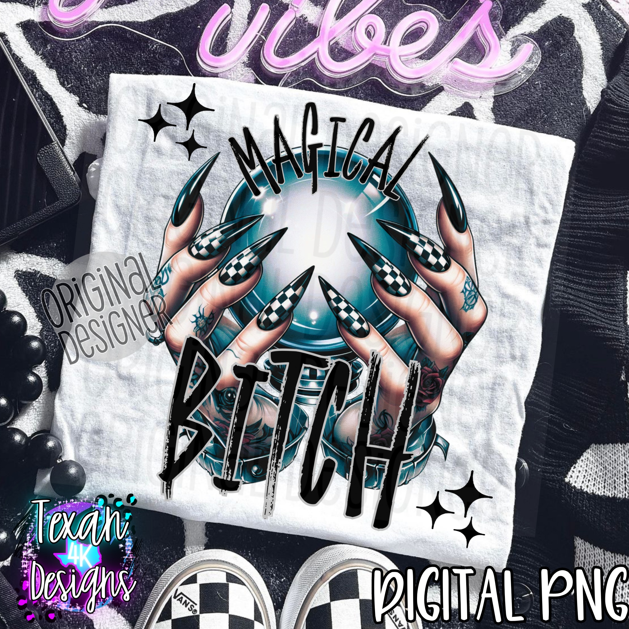 magical B - DIGITAL PNG – Texan 4K Designs