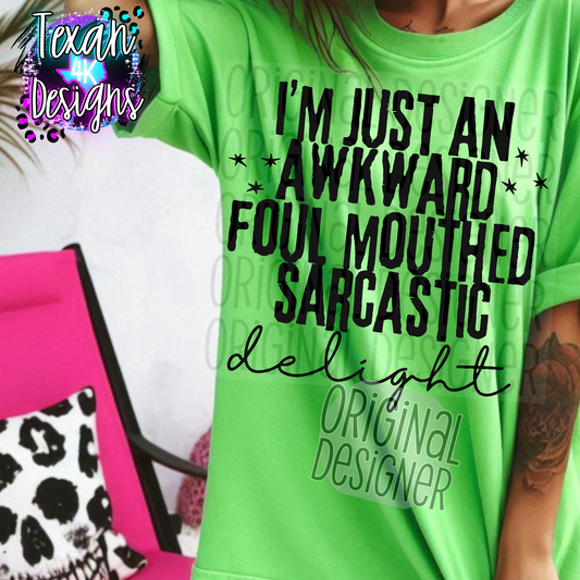i'm just an awkward - 2 DIGITAL PNG