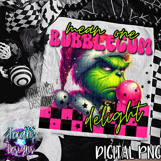 mean one bubblegum delight - DIGITAL PNG