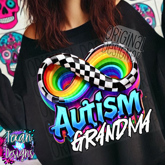 autism grandma - DIGITAL PNG