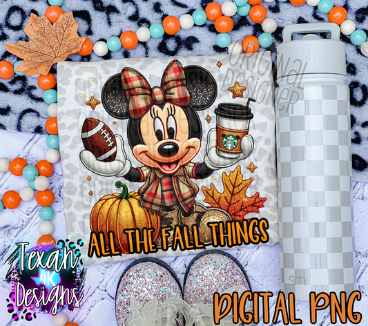 all the fall things  - DIGITAL PNG