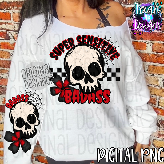 super sensitive badass w/ sleeve - DIGITAL PNG