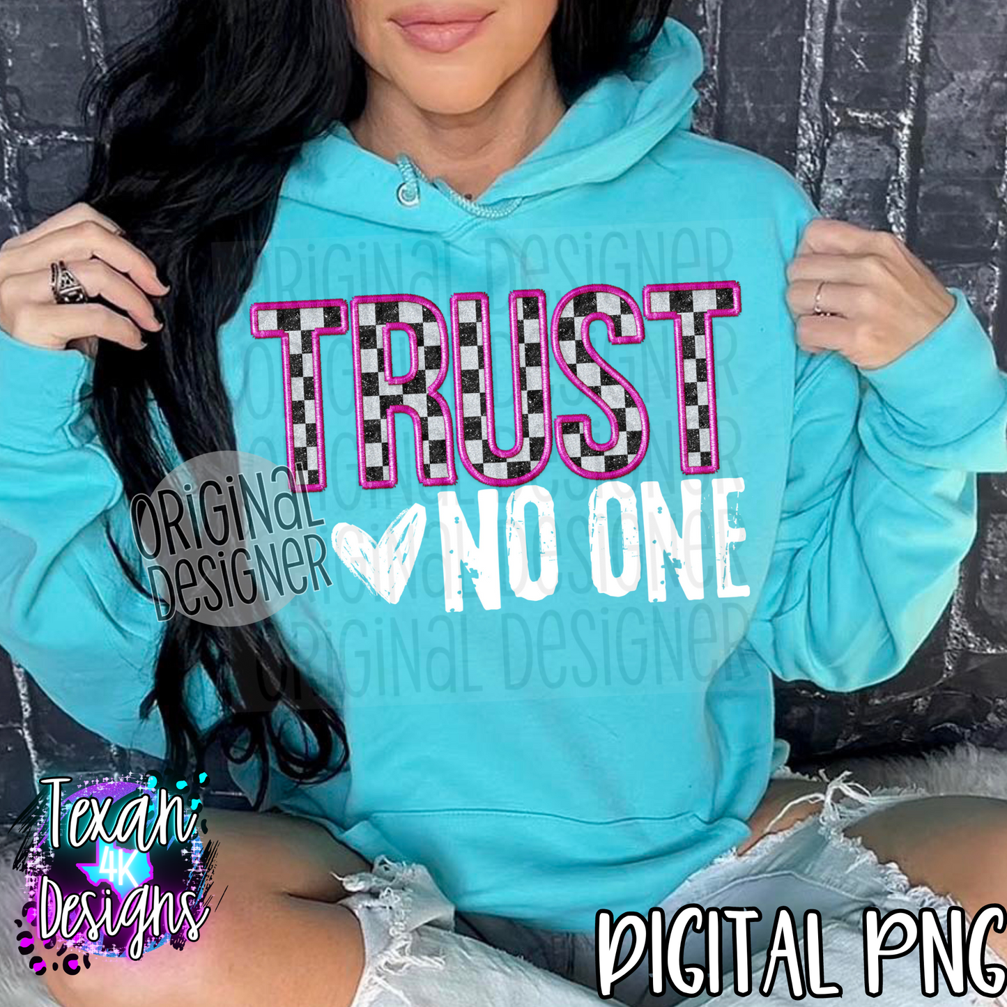 trust no one  - 2 DIGITAL PNG