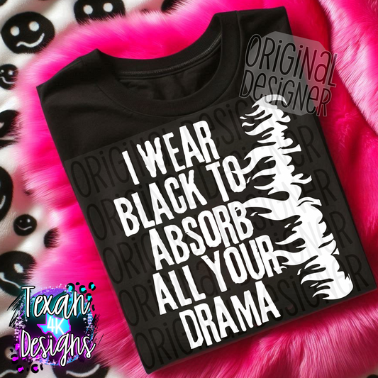 i wear black - 2 DIGITAL PNG