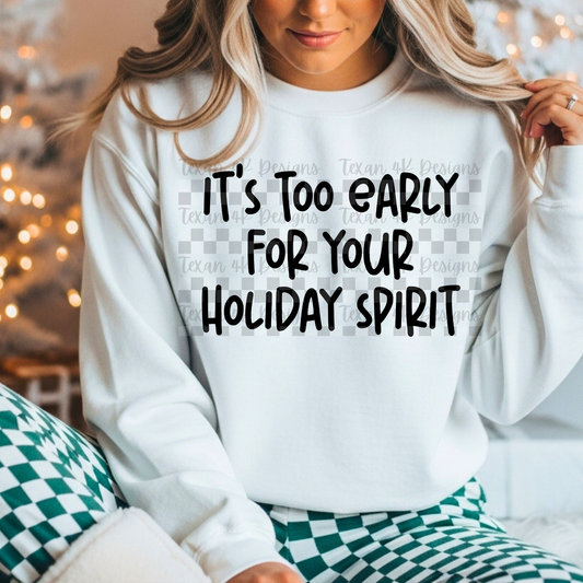 it's too early -  DIGITAL PNG