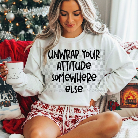 unwrap your attitude -  DIGITAL PNG