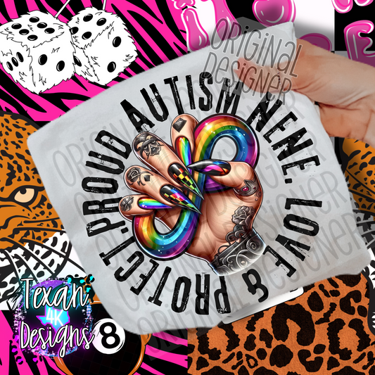 proud autism nene - 2 DIGITAL PNG