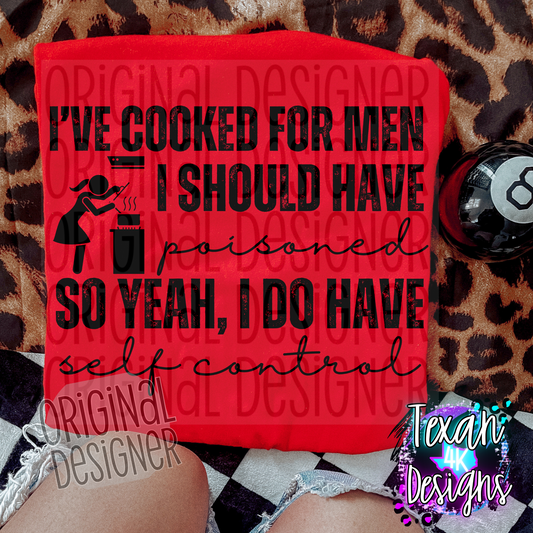 i've cooked for men - 2 DIGITAL PNG