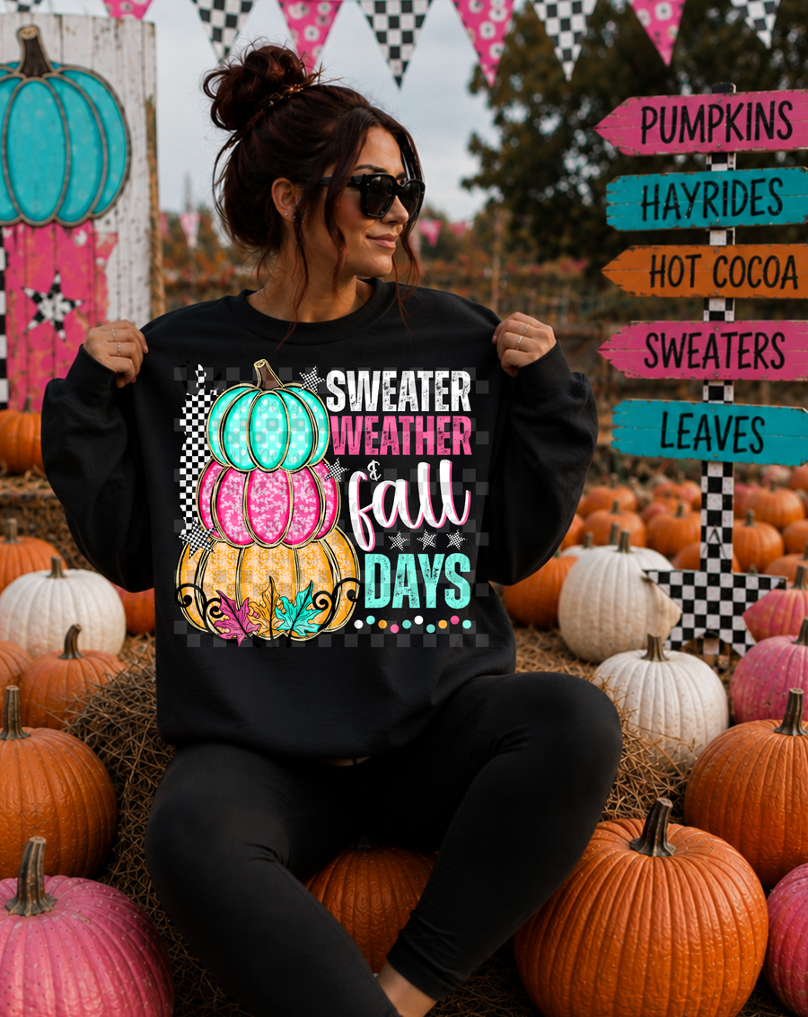 sweater weather & fall days - 2 DIGITAL PNG