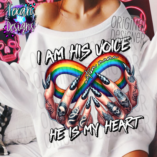 i am his voice - DIGITAL PNG